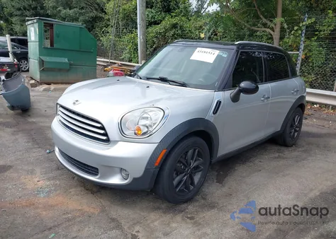 2014 Mini Countryman Cooper из США, поврежденный, VIN WMWZB3C55EWR38524